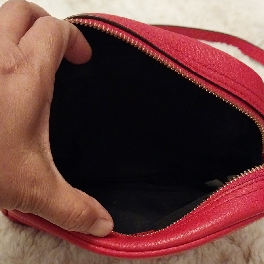 Diane Von Furstenberg Red Leather Crossbody Bag - Picture 9 of 11